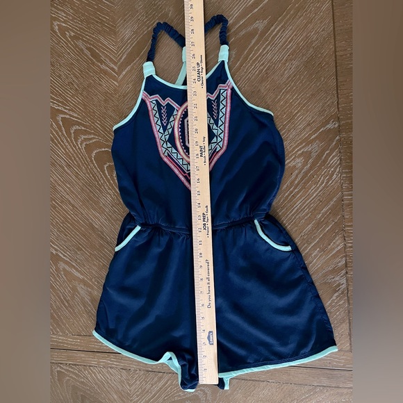 Xhiliration Embroidered Romper - Picture 9 of 9